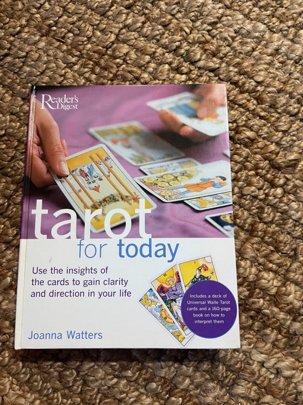 Vintage Readers Digest Tarot for Today Book by Joanna Watters - Reader's Digest